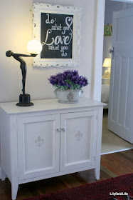Lilyfield Life Painted White Hall Cabinet