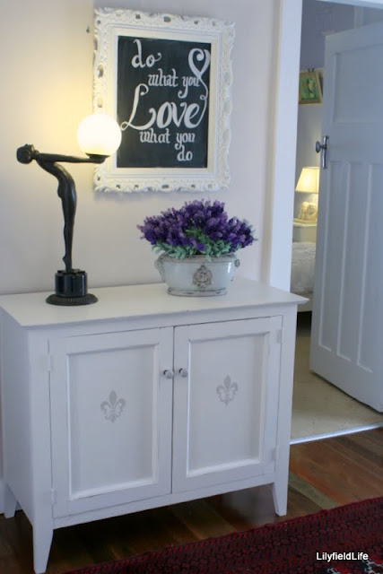 Lilyfield Life Painted White Hall Cabinet