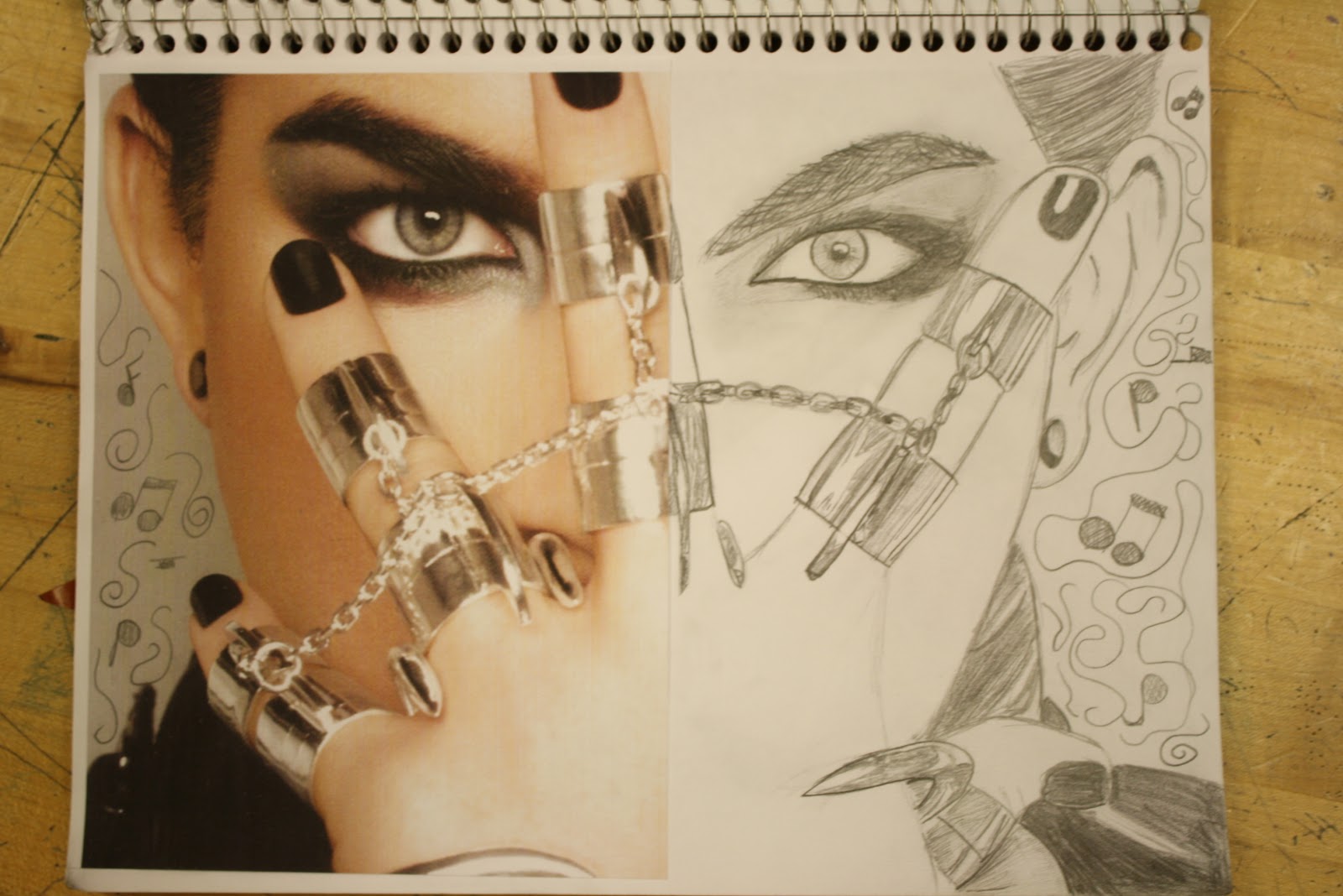 high school sketchbook assignments