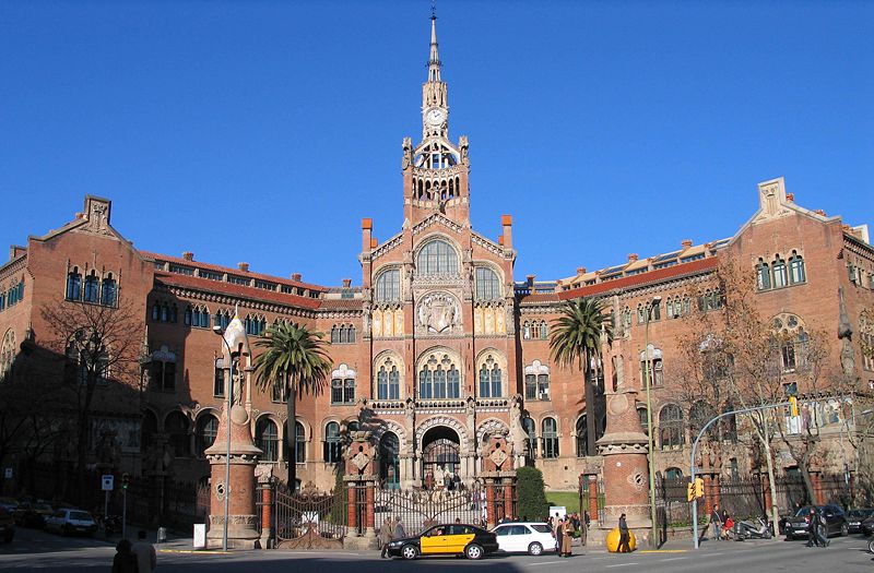 hospital de Sant Pau à Barcelone