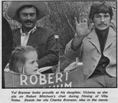 yul bronson charles brynner set daughter victoria his king candid past charlie