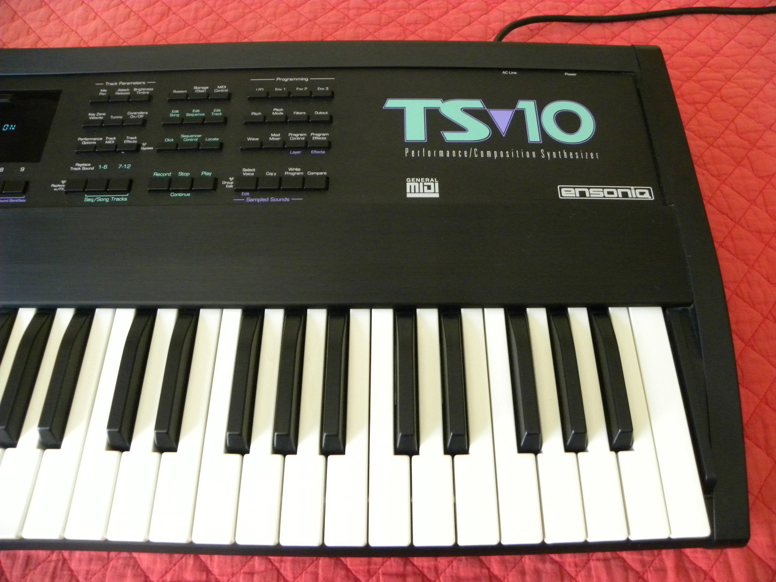 Ensoniq TS-10 Performance / Composition Synthesizer.