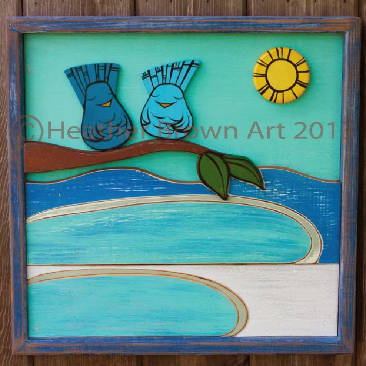 The Surf Art of Heather Brown Heather Brown Original Art from the Mu
