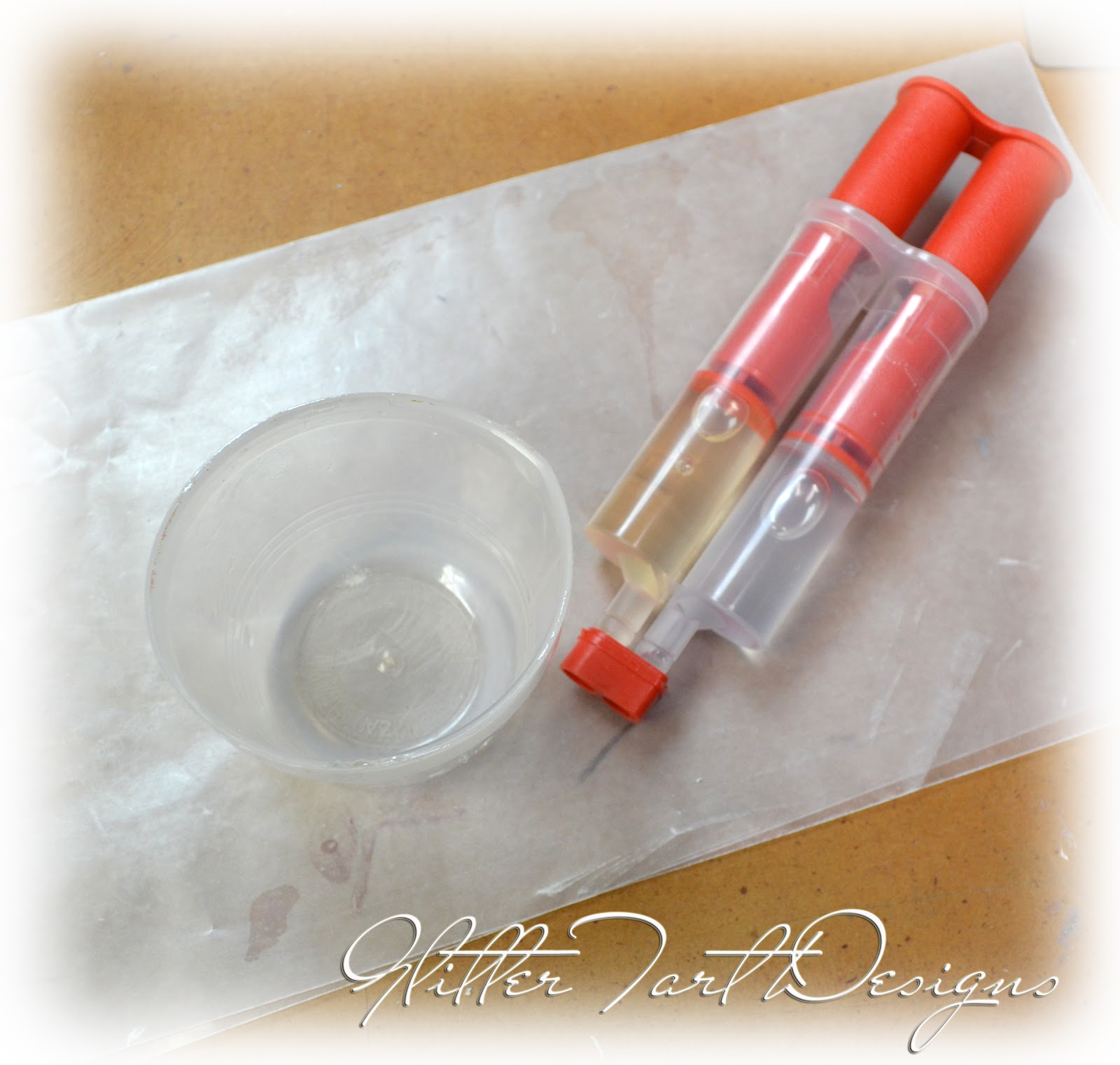 Glitter Tart Designs Perfume Bottle Resin Tutorial