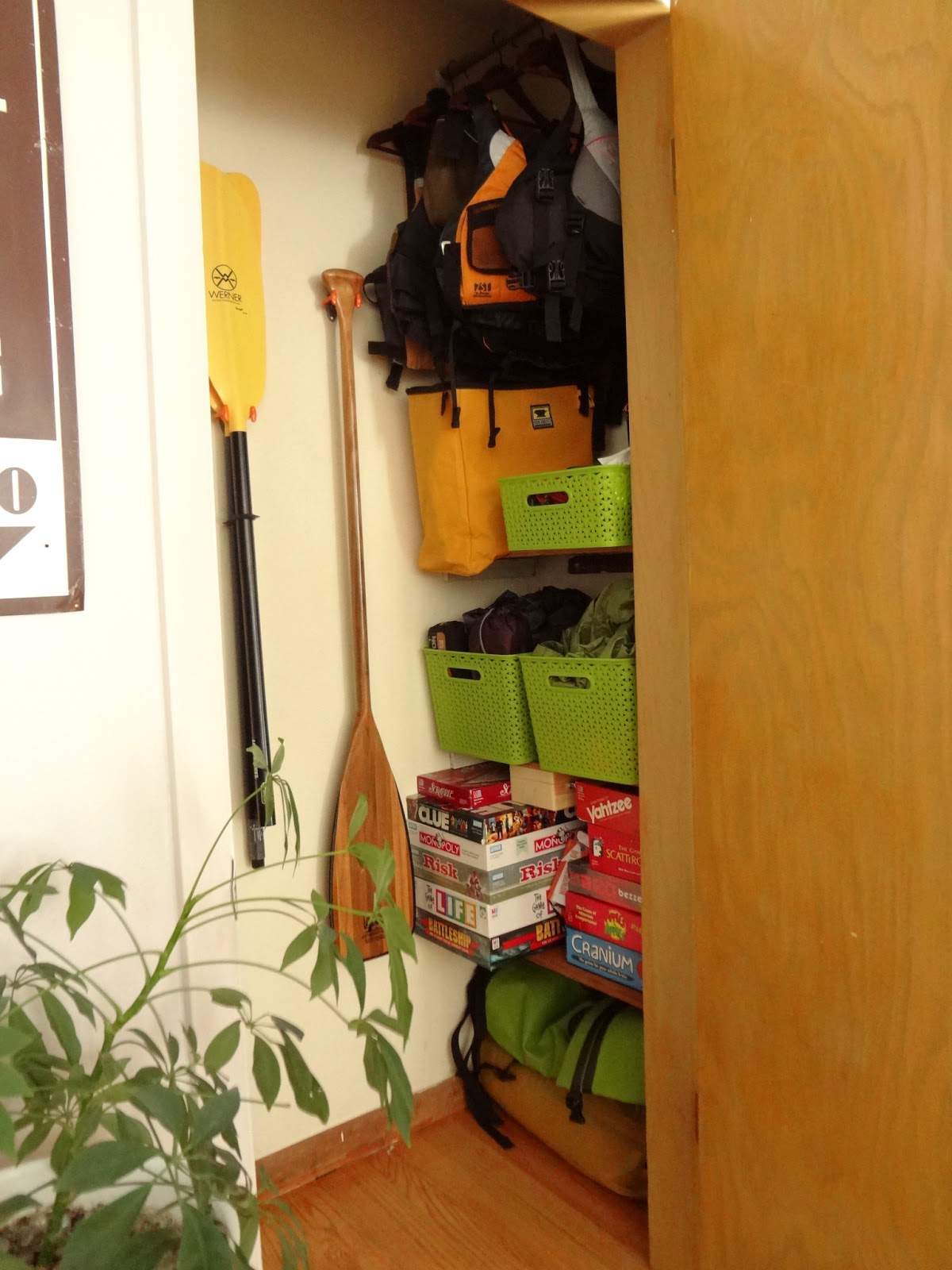 operation paper cut Gear Closet Before and After