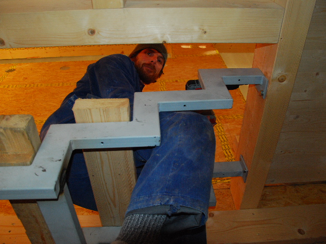 Duorückenwind baut ein Haus: Die Treppe