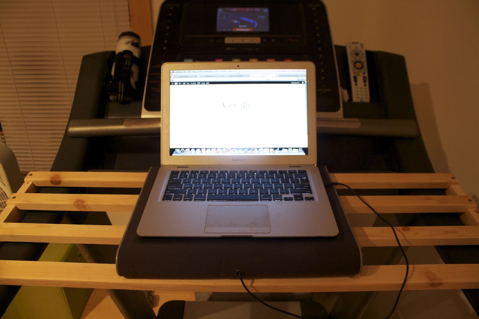 DIY Treadmill Desk