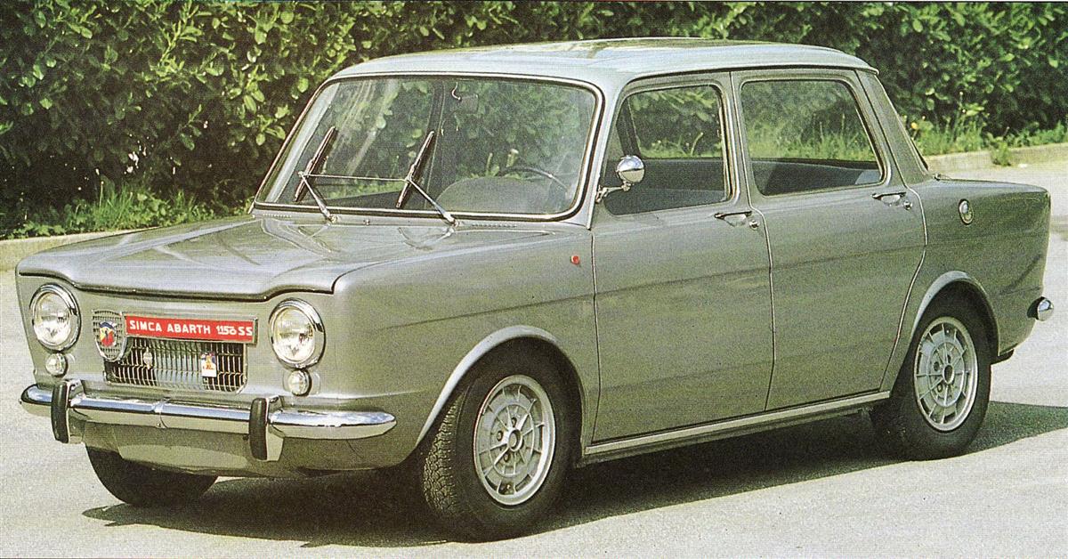 Libell s 1963 Simca 1000 SimcaAbarth