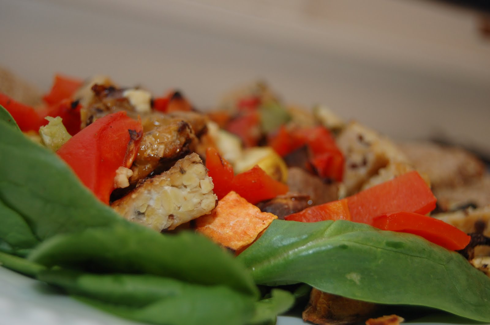 BBQ Seitan & Portobello Burritos on a Rest Day