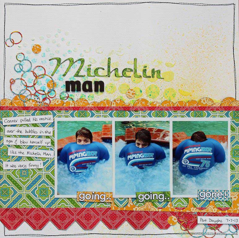 What is the michelin man made of picture