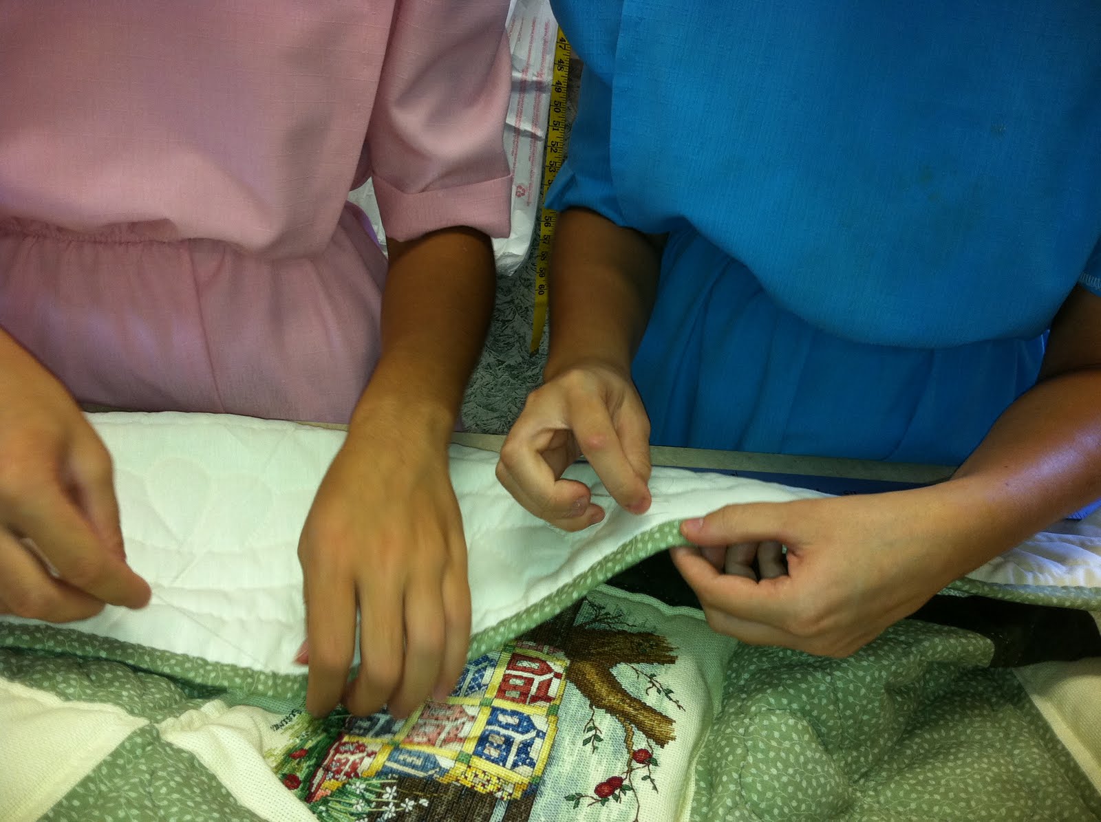 With a Needle and Thread
