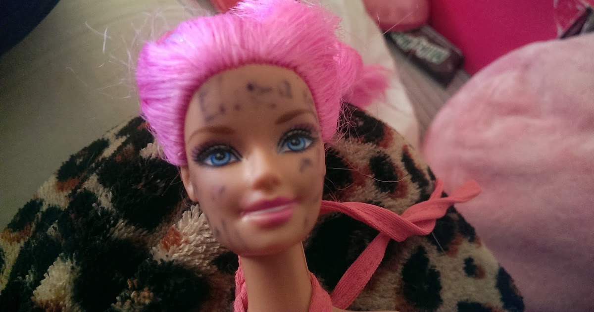 All and Everything Barbie How to Remove Permanent Marker off Pink