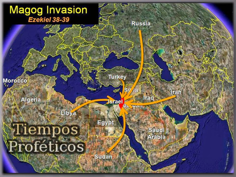 SEÑALES DEL FIN DE LOS TIEMPOS Gog y Magog, (Ez.38123)