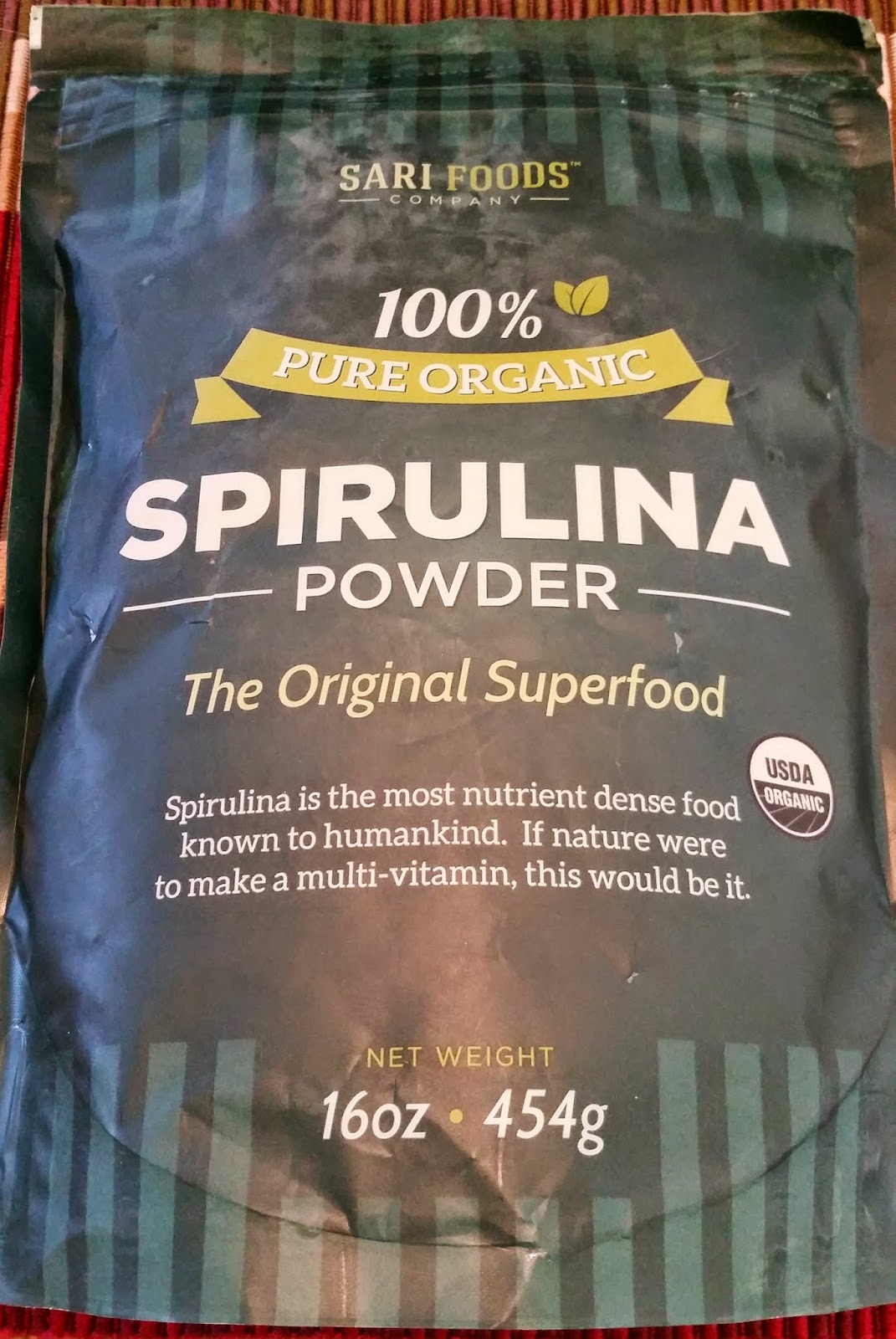 Sari Foods Nutritional Yeast Flakes, Vitamin C from Acerola Cherries, and Spirulina Powder