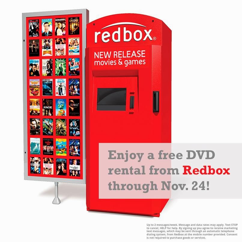 Free Redbox DVD Rental Promo Code for Fry's Food Shoppers (Exp 11/24)
