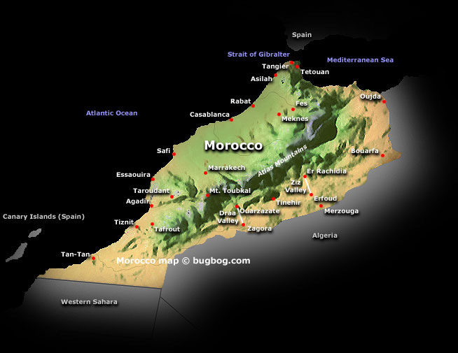 MARXIST Geography of Morocco