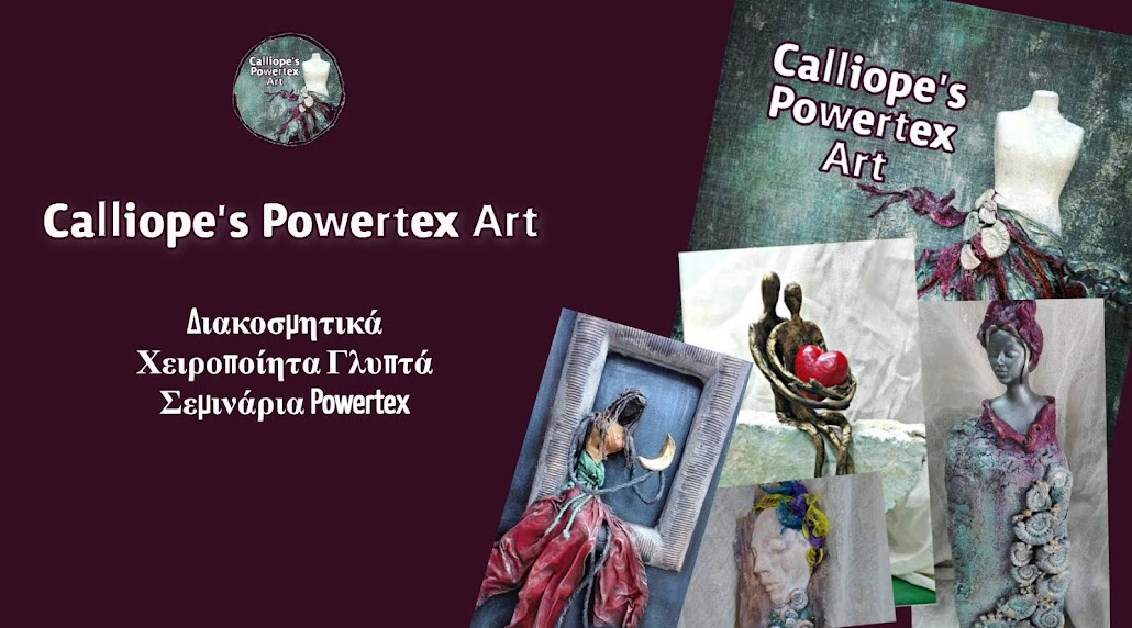 Calliope's Powertex Art
