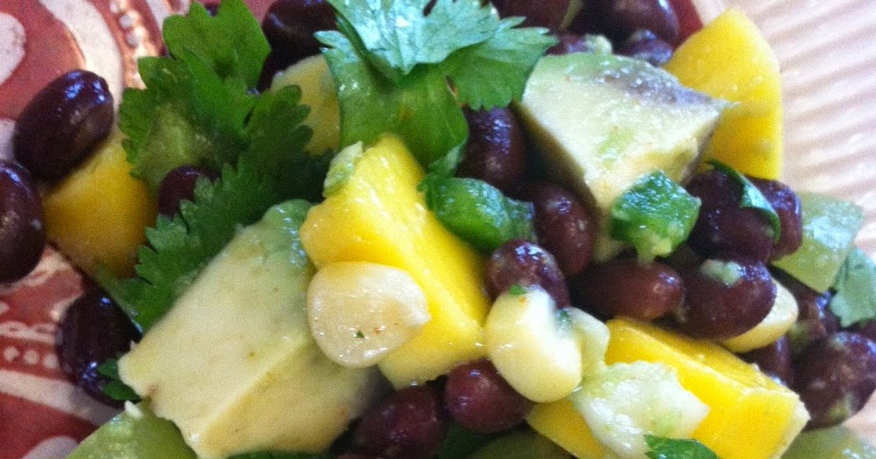 "Pointless" Meals Black Bean, Corn, Green Grape, and Avocado Salad