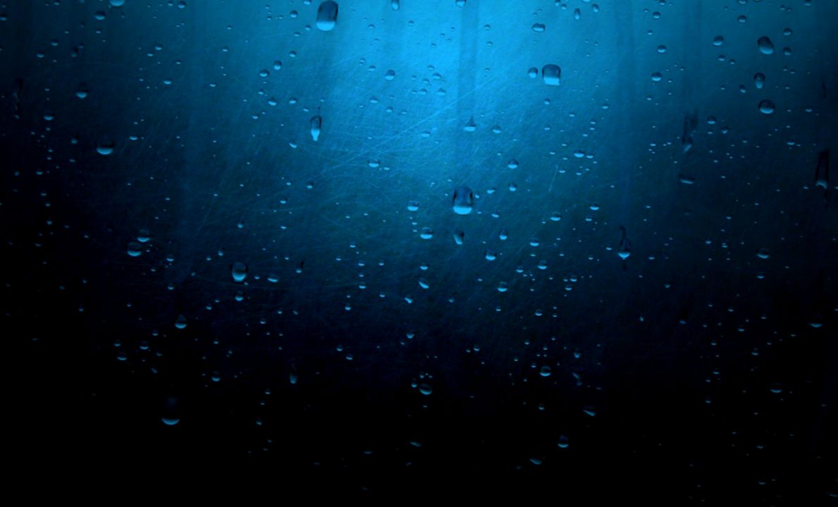 Water Drops On Glass Water Drops On Glass