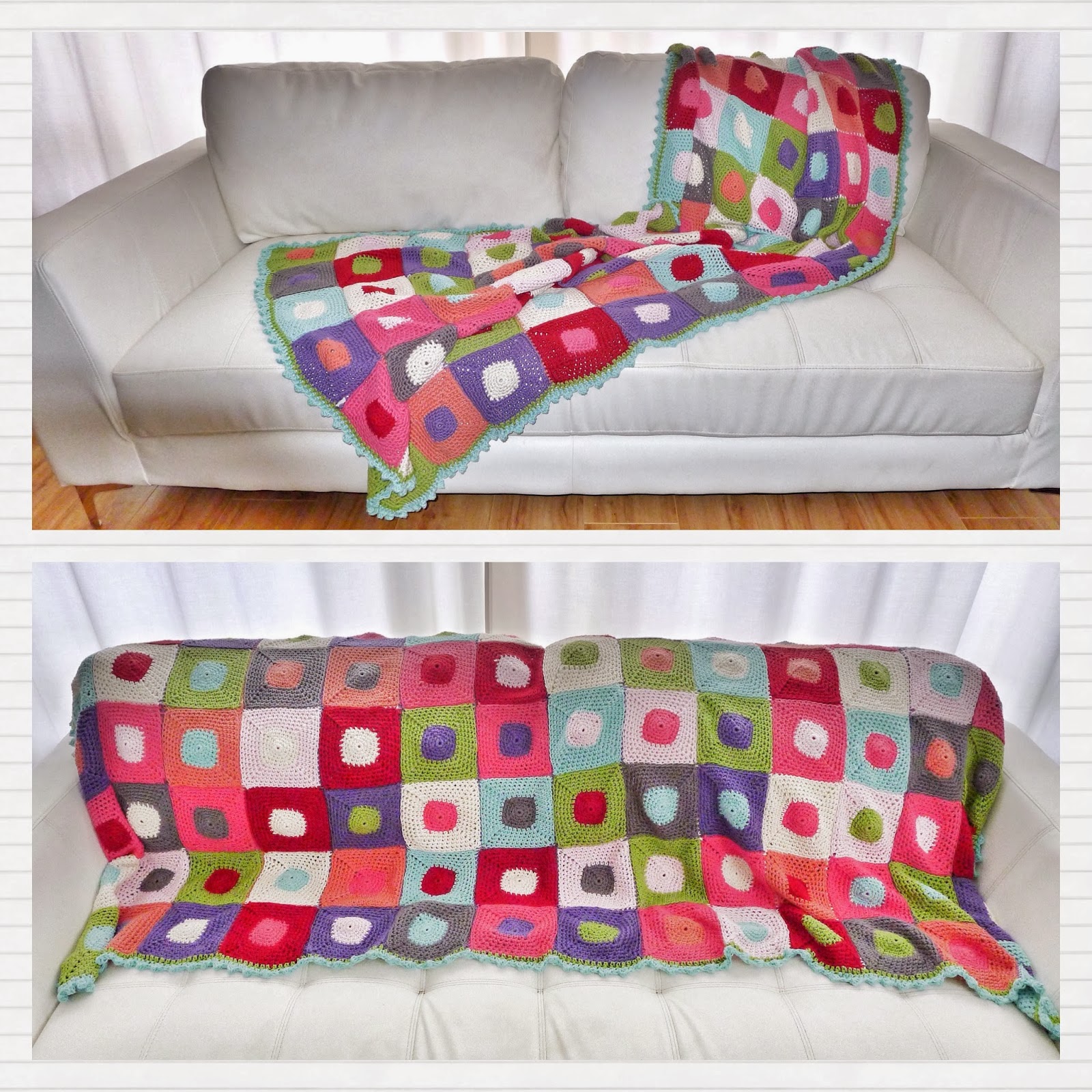 pigtails Patchwork Blanket
