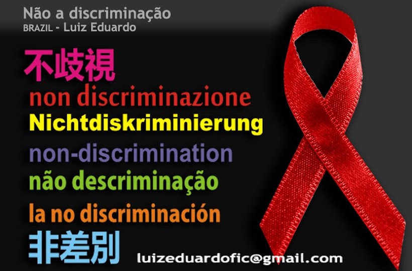 Campanha contra a discriminação da AIDS - FIC