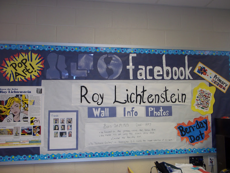 Happily Ever After...An Art Teacher's Fairy Teal Facebook Bulletin Board