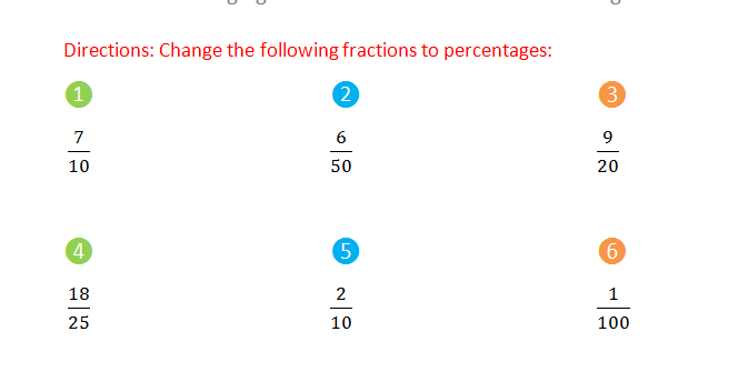Bro and Sis Math Club: Changing Fractions and Decimals to Percentages