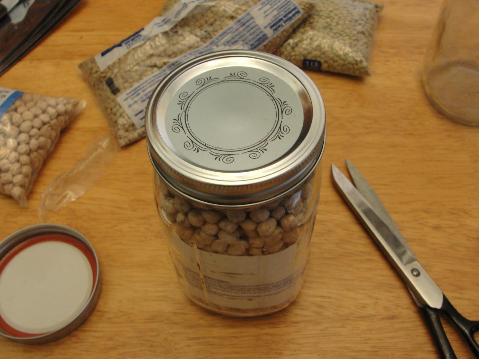 Planning And Foresight Long Term Storage w/ Canning Jars