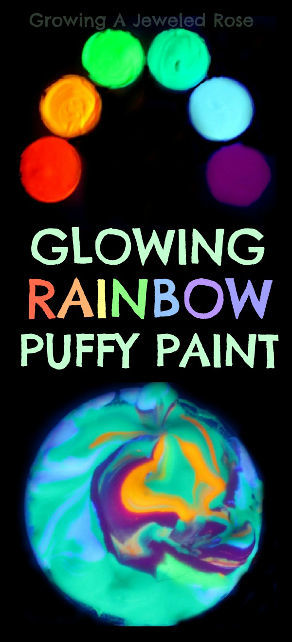 Glowing Paint Recipe Growing A Jeweled Rose
