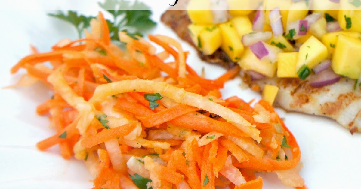 Carrot and Jicama Salad with Lime Vinaigrette Diane's Vintage Zest!