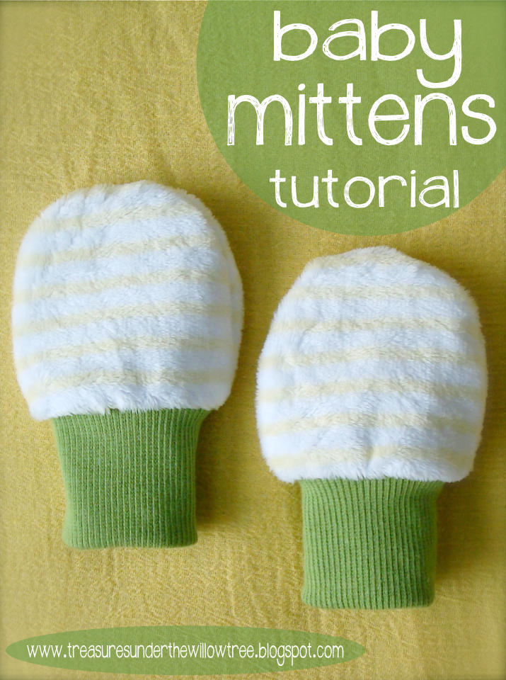 Speckled Owl Studio Tutorial Baby Mittens