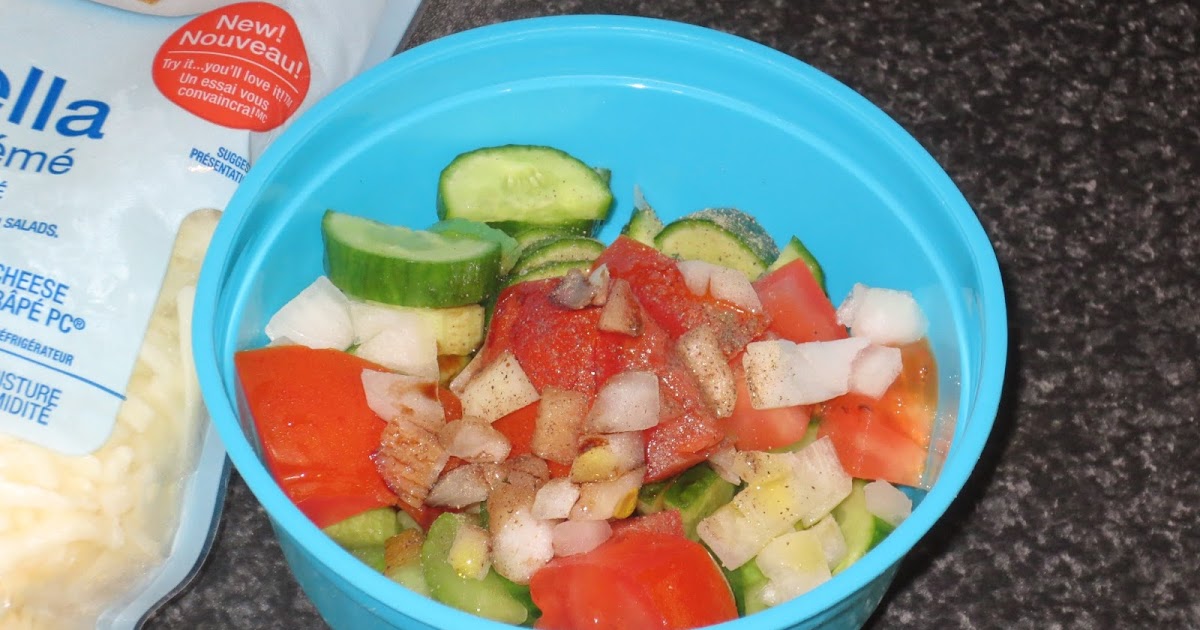 Cucumber, celery, and tomato salad
