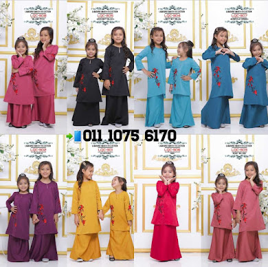 BAJU KURUNG LAMOURA QASEH COLLECTION