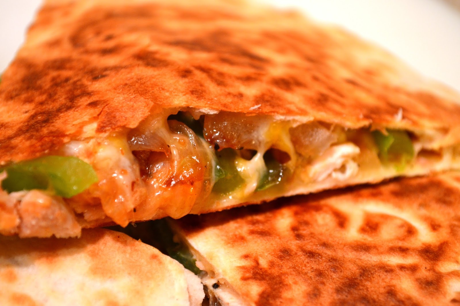 The No Pressure Cooker Chicken Quesadillas with Peppers and Onions