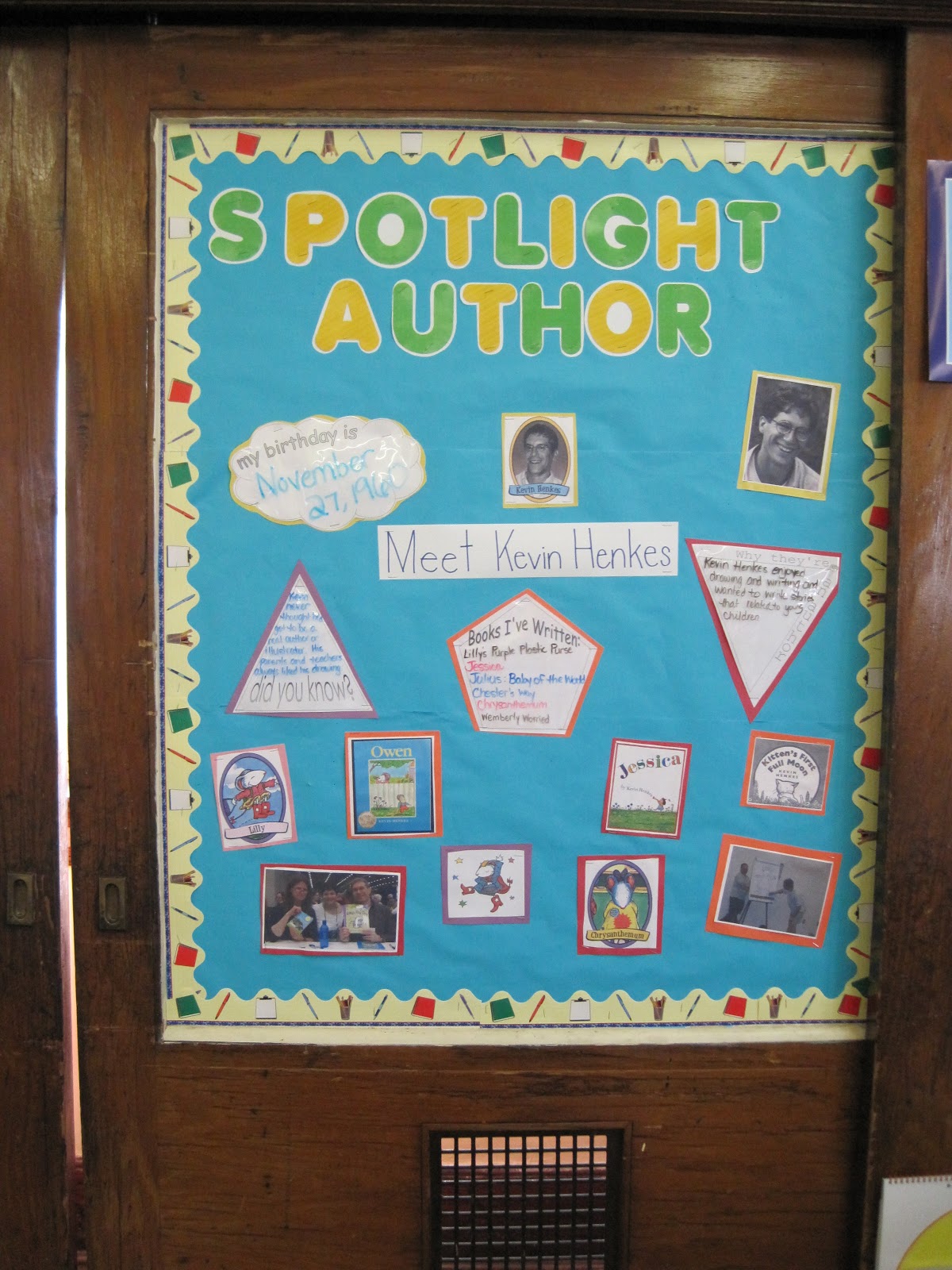 Mrs. Nacht's Kindergarten Korner Bulletin Boards & Decorations