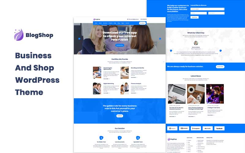 Best Free Business WordPress Theme