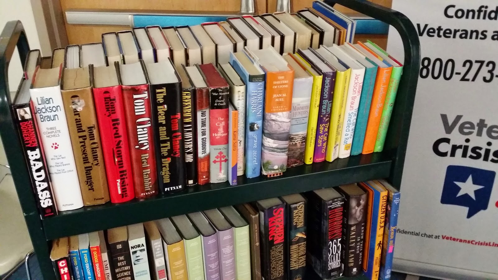 Veterans And Friends of Puget Sound Half Price Books' Book Donation to