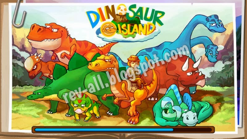 Splash Screen Dino Island (rev-all.blogspot.com)