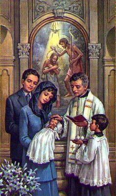 baptism catholic exorcism church traditional rite parents infant sacraments prayers infants religion delay baptized sacrament baptismal roman don mother should