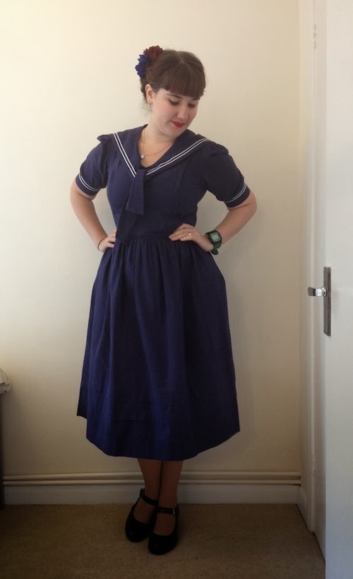 laura ashley sailor dress