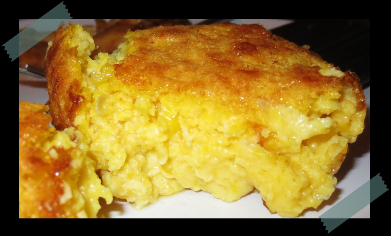 Chef Claudia´s Notebook Souflé de Maíz