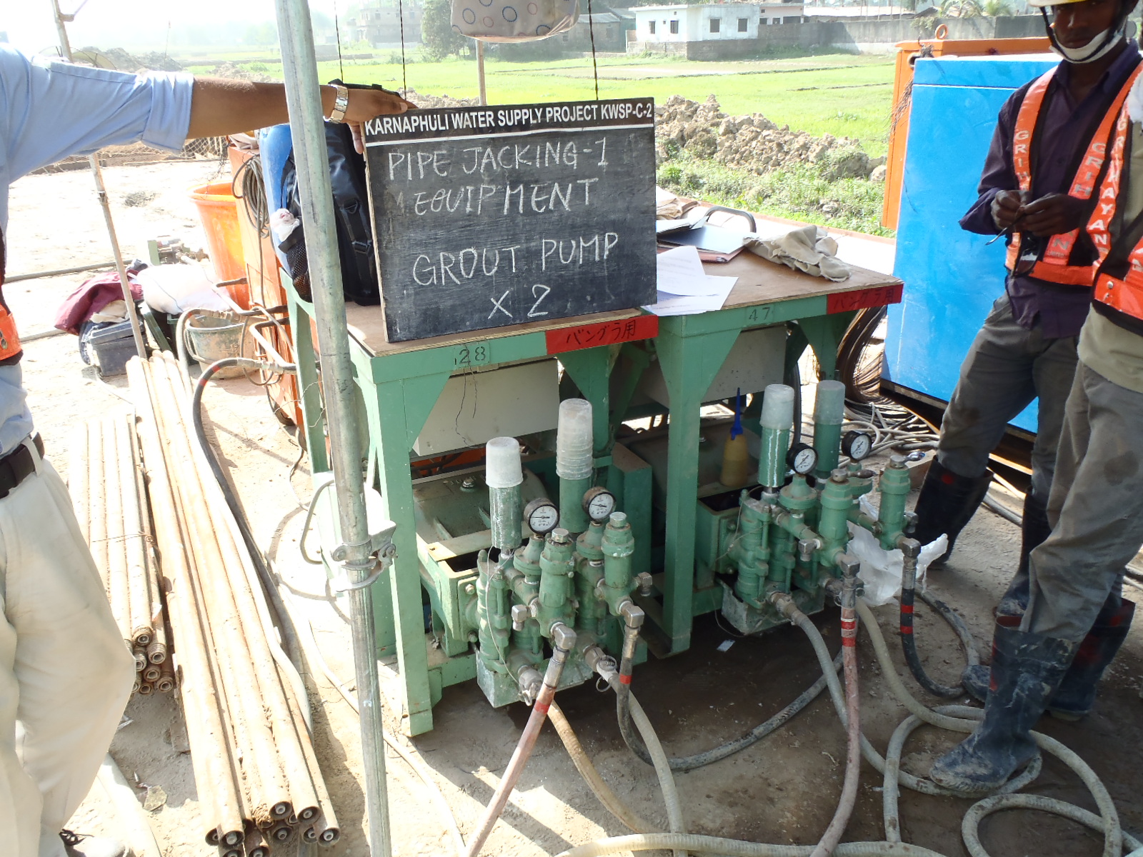 THINGS TO KNOW Grouting Work in Pipe Jacking