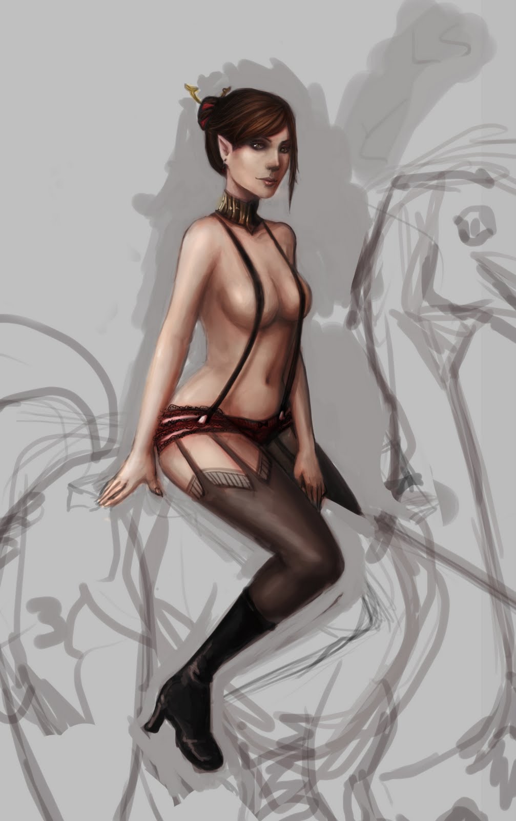 Scantily Clad Ladies