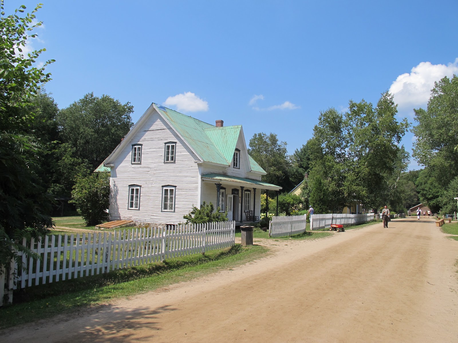 ALAIN EN AMERIQUE Drummondville, village d'antan