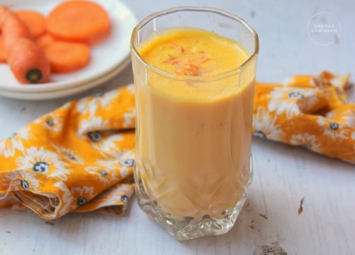 Carrot Milkshake Carrot Shake You Too Can Cook