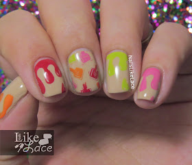 NailsLikeLace: Nails Dripping in Polish