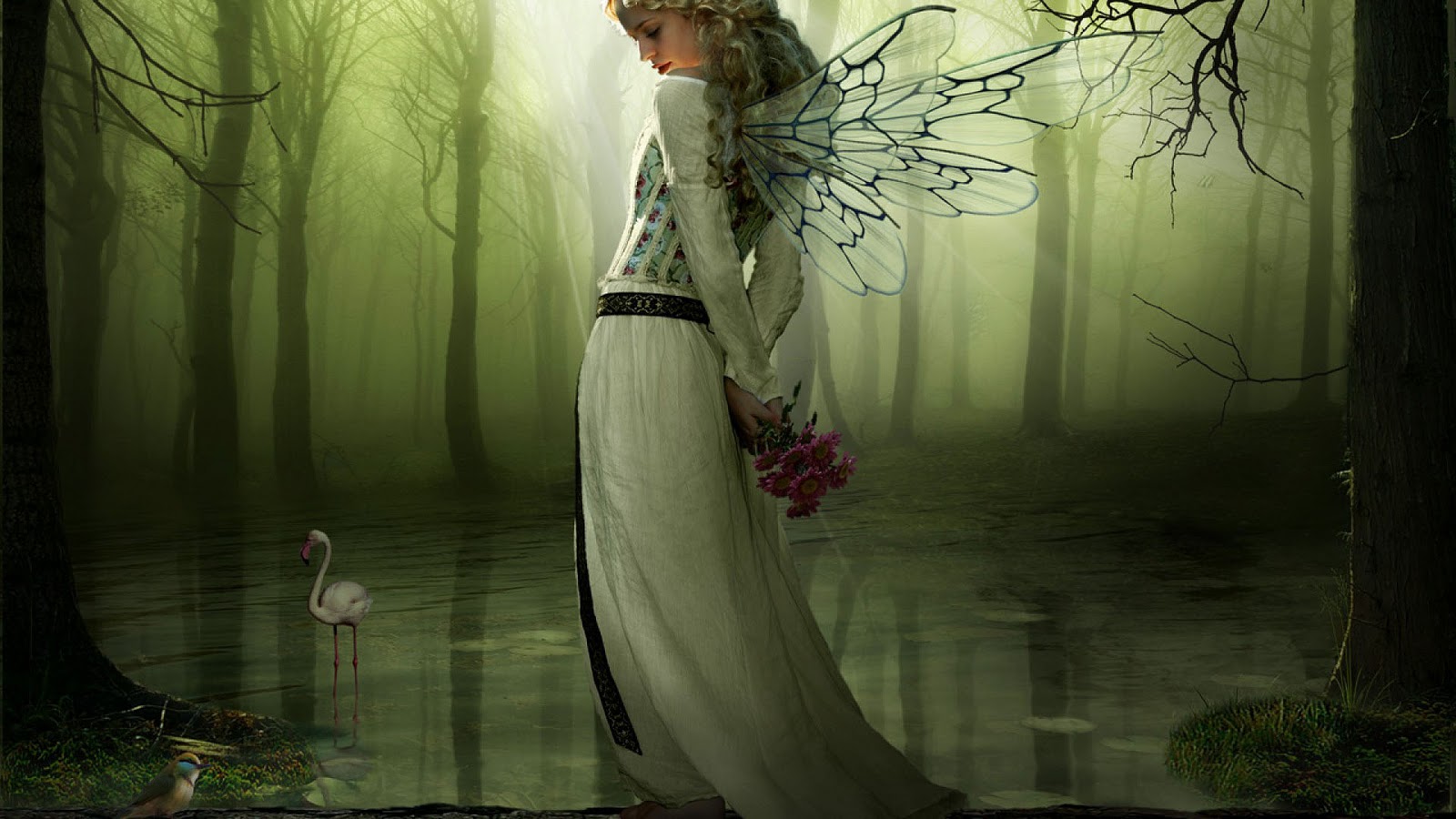 gojing: Angel Desktop Wallpaper