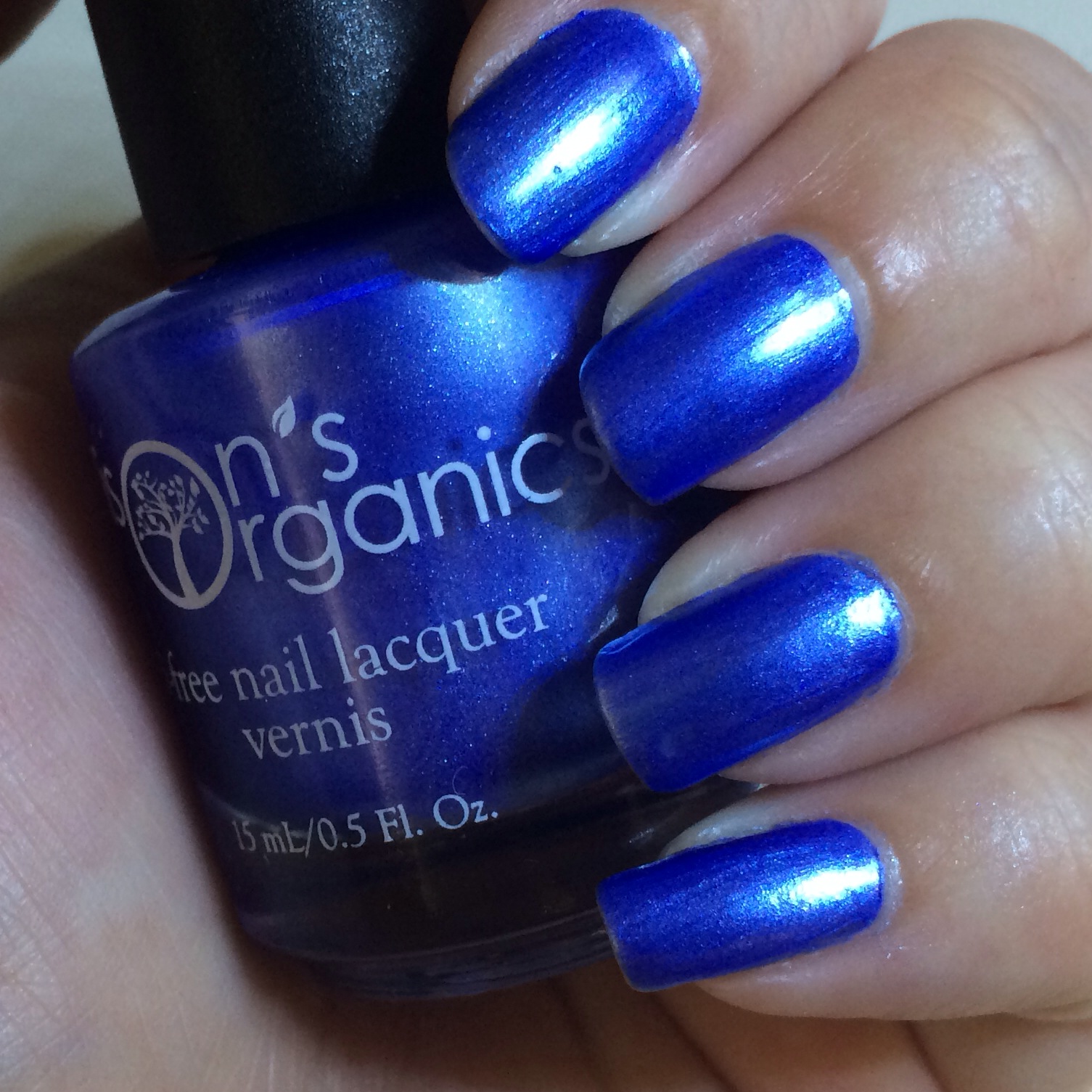 Ellisons Organics Nail polish swatch and review