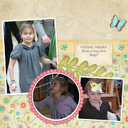 . een lente collage, met de prinsesjes Amalia en Alexia. (collagegertrude)