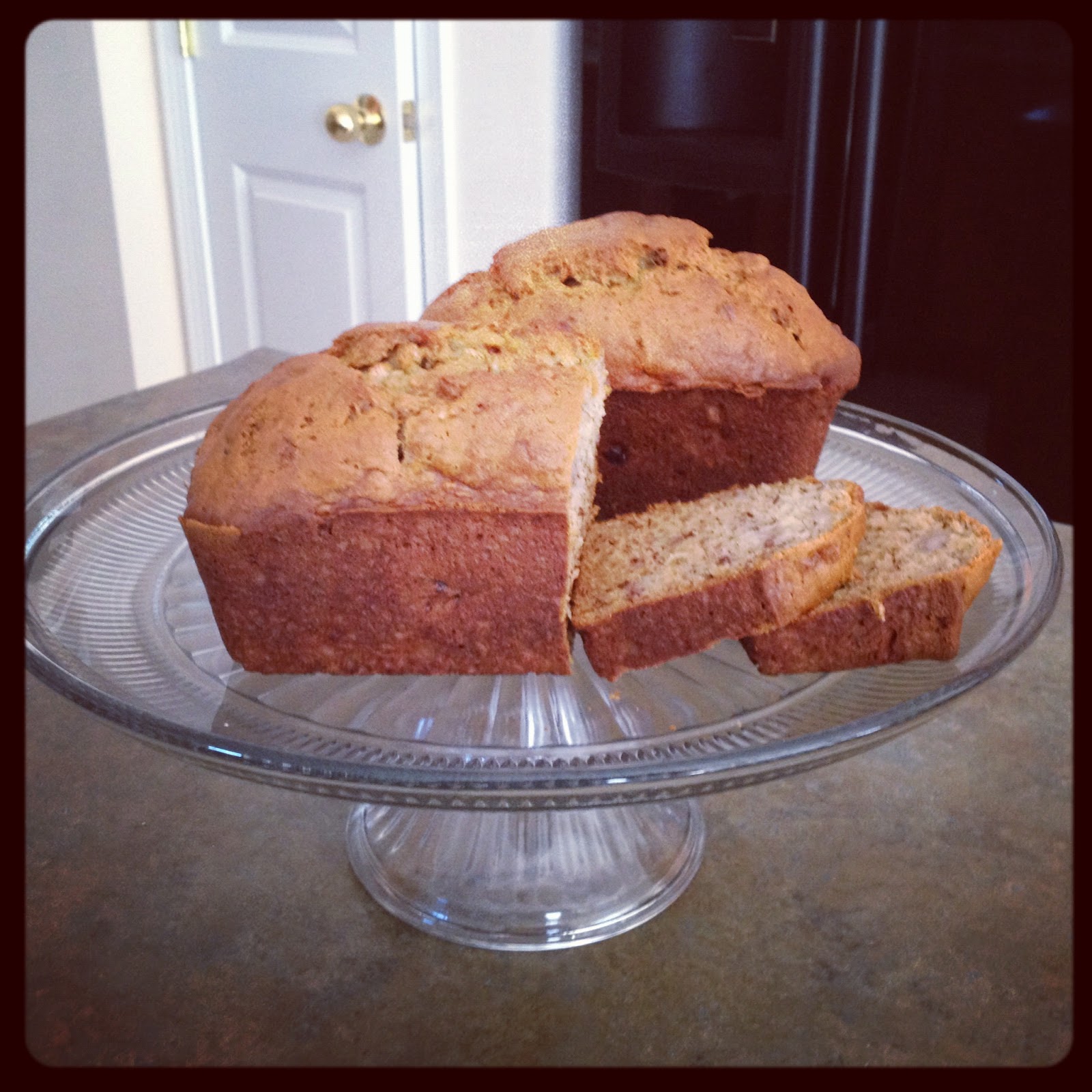 MY LIFE BY DESIGN going bananas banana bread recipe